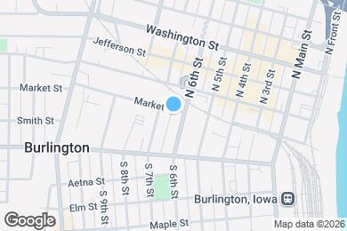 Map image of the property - 609 Market St