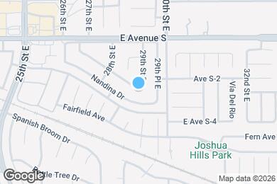 Map image of the property - 2860 Juniper Dr
