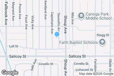 Map image of the property - 7711 Sausalito Ave