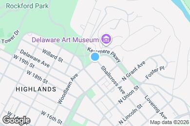 Map image of the property - 2010 Woodlawn Ave