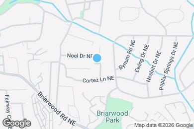 Map image of the property - 2342 Cortez Way NE