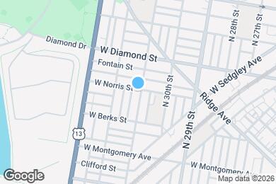 Map image of the property - 1966 N 31st St
