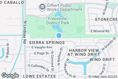 Map image of the property - 1014 E Hearne Way