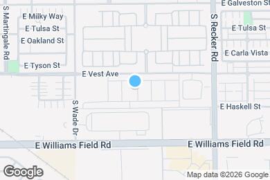 Map image of the property - 2252 S Osborn Ln