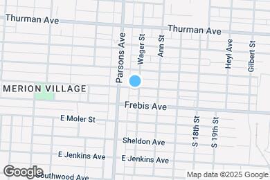 Map image of the property - 477 Hanford St