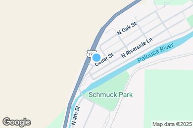 Map image of the property - 1508 Cedar St