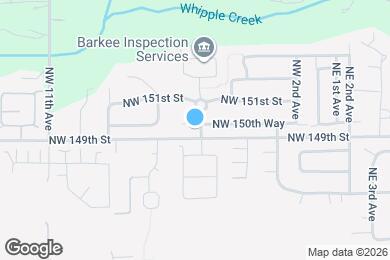 Map image of the property - 501 NW 150th Cir