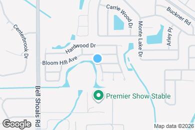 Map image of the property - 4609 Rockingchair Dr