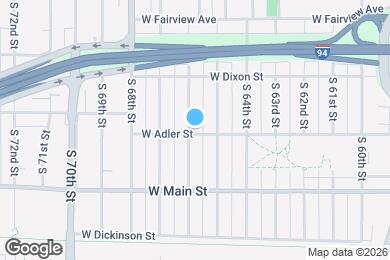 Map image of the property - 336 S 66th St