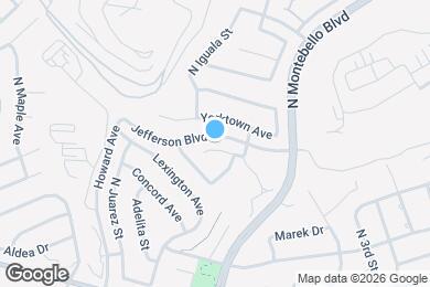 Map image of the property - 920 Adams Ave