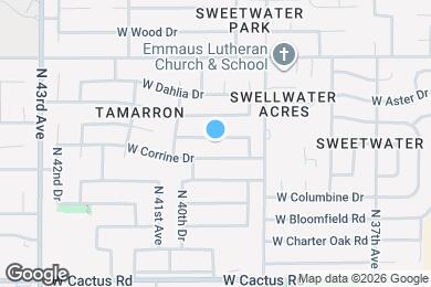 Map image of the property - 3943 W Windrose Dr