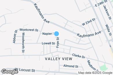 Map image of the property - 2279 Foye St