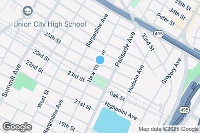 Map image of the property - 2412 New York Ave