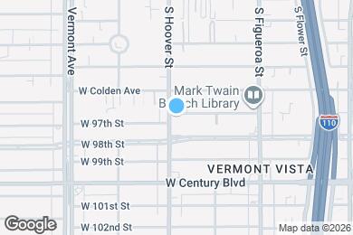 Map image of the property - 652 W 97th St
