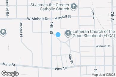Map image of the property - 1328 Wilson Dr