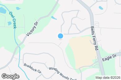 Map image of the property - 205 Eagle View Trace