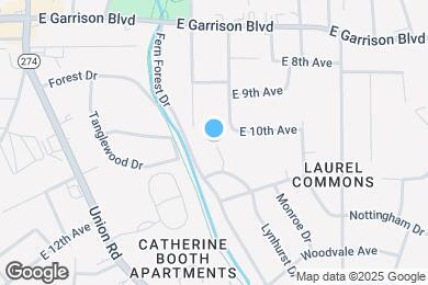 Map image of the property - Northway at Fern Forest Apartments