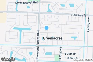 Map image of the property - 5927 La Pinata Blvd