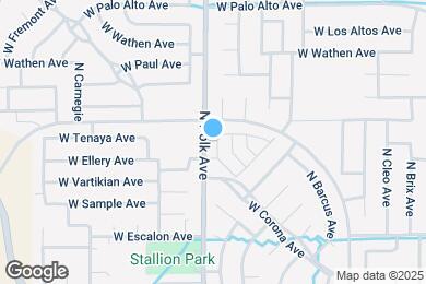 Map image of the property - 6369 N Santa Lucia Way