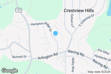 Map image of the property - 313 Hampton Ridge Dr