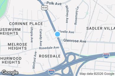 Map image of the property - 2197 Nolensville Pike