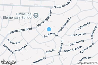 Map image of the property - 2931 Sombrero Dr