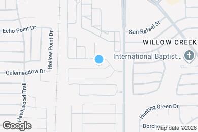 Map image of the property - 2104 Deniro Dr