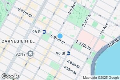 Map image of the property - 217 E 96th St