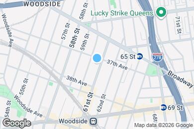 Map image of the property - 61 STREET
