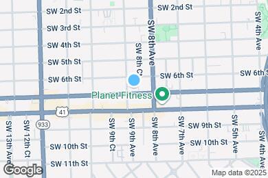 Map image of the property - 677 SW 9th Ave