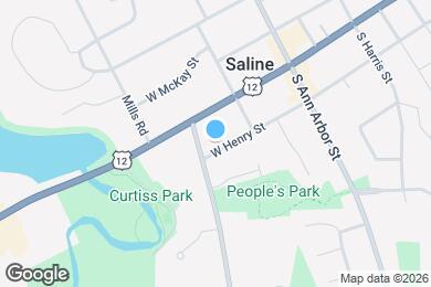 Map image of the property - 210 W Henry St