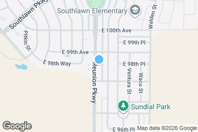 Map image of the property - 9842 Reunion Pkwy