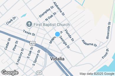 Map image of the property - 305 N Magnolia St
