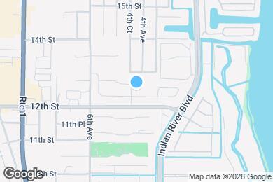Map image of the property - The Palms At Vero Beach