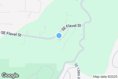 Map image of the property - 13140 SE Flavel St