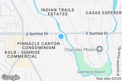 Map image of the property - 5557 N Mica Mountain Dr