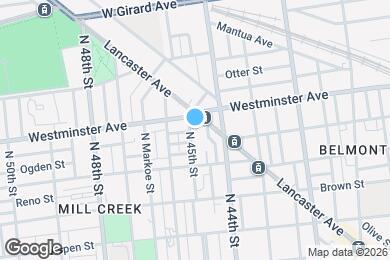 Map image of the property - 885 N 45th St