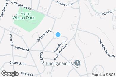 Map image of the property - 843 Hundley St
