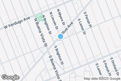 Map image of the property - 2302 W Oak St