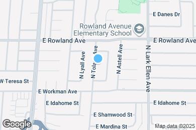 Map image of the property - 354 N Toland Ave