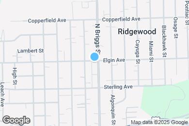 Map image of the property - 427 N Briggs St