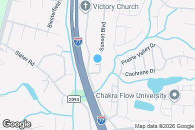 Map image of the property - 2113 Sunset Blvd