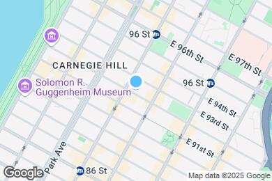 Map image of the property - 153E E 92nd St