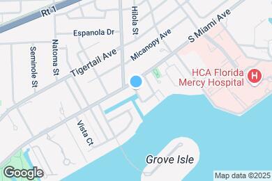 Map image of the property - 1750 N Bayshore Dr