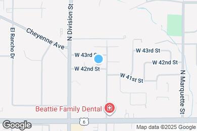 Map image of the property - 1616-1634 W 42nd St