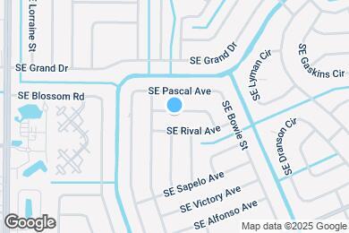 Map image of the property - 2426 SE Renick Ave