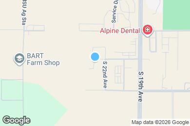 Map image of the property - Spanish Peak Apartments