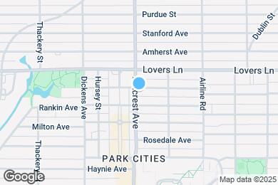 Map image of the property - 3337 Westminster Ave