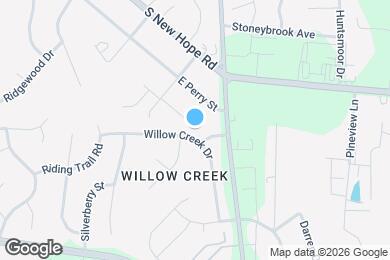 Map image of the property - 740 Willow Creek Dr