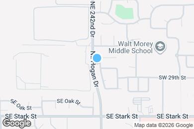 Map image of the property - 3515 NE View Ave